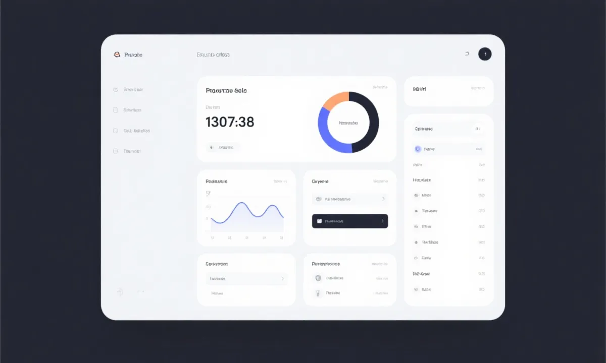 数据看板与趋势维度切换示意